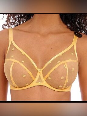 NWT Freya Snapshot Star Underwire High Apex Plunge Bra 34 DDD